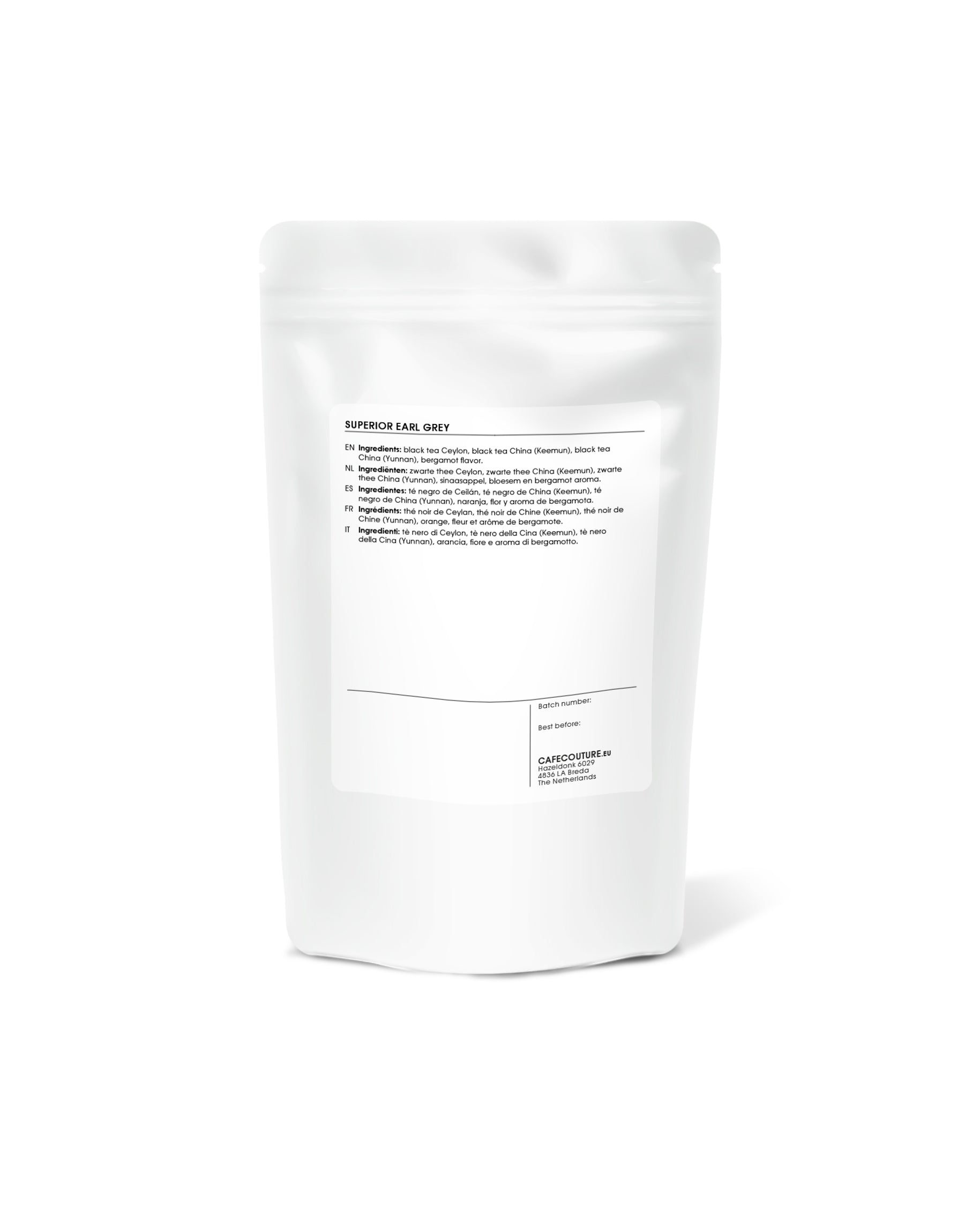 Superior Earl Grey refill zakken