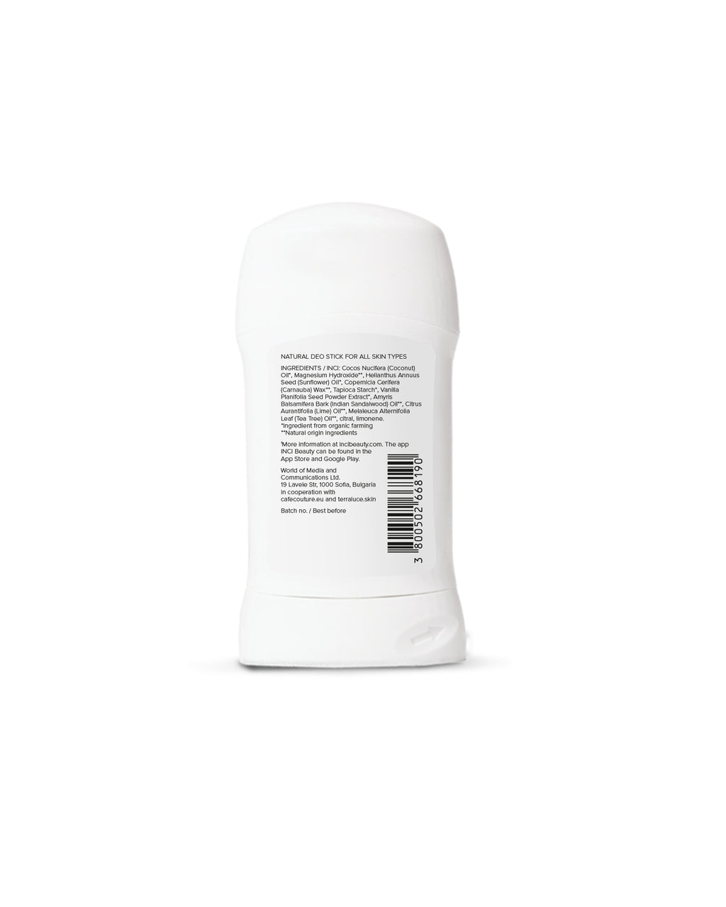 natuurlijke deodorant vanille en limoen